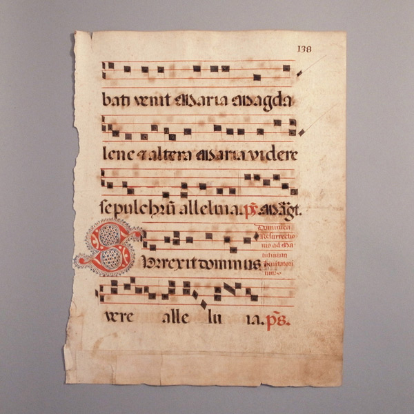 15世紀 写本 グレゴリオ聖歌 ネウマ譜 | cross and border-blog 
