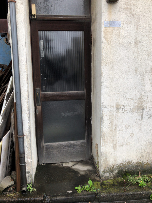 古い木製ドア-3