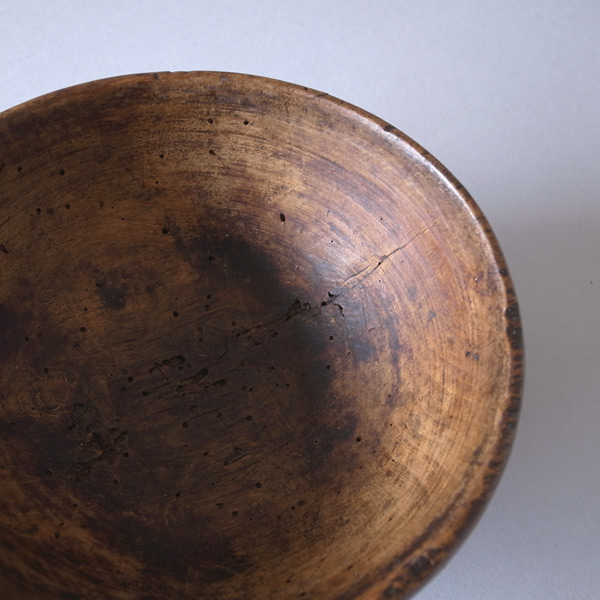 アンティーク 木製椀 | 木皿 | 木製ボウル-二つ目3