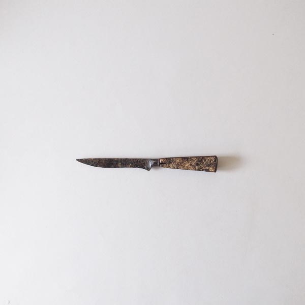 17世紀ナイフ-横向き全体
