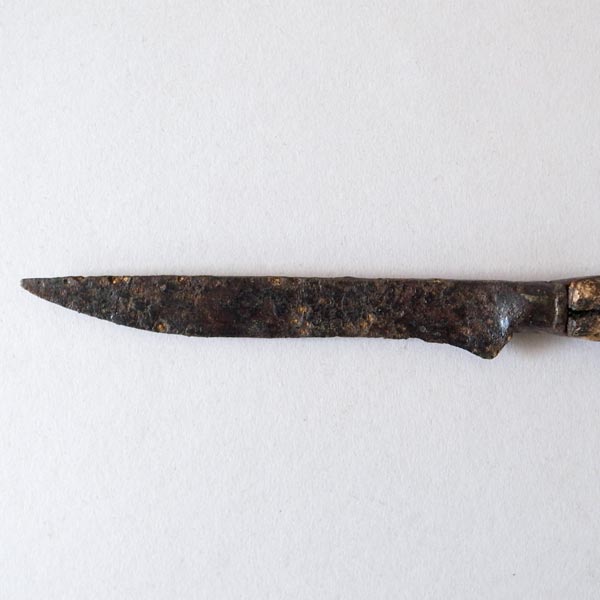 17世紀ナイフ-刃アップ