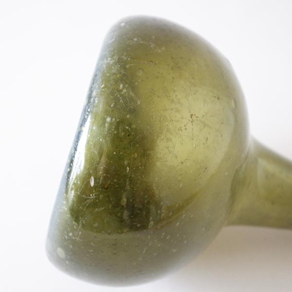 18世紀オニオンボトル2-ガラスの気泡
